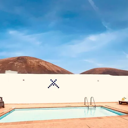 La Asomada Moon Lanzarote Privada 3 Hab Con Piscina, Jacuzzi Y Vistas Al Mar Y Fuerteventura Villa Tías